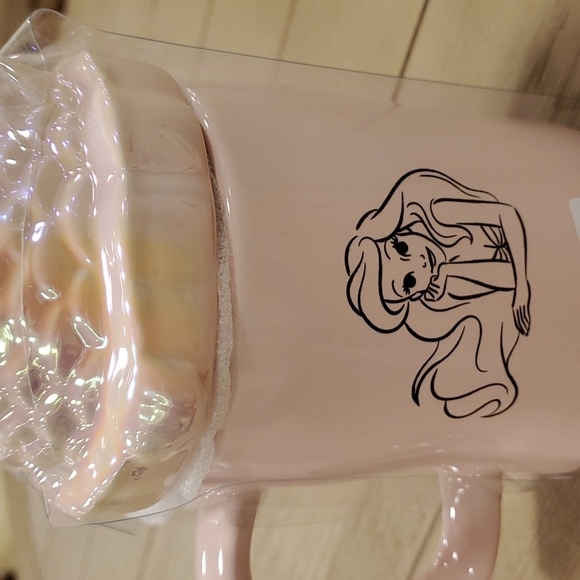 Pink Ariel Mug and Topper - Picture 4 of 5